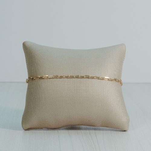 Pulseira Masculina Elo Quadrado